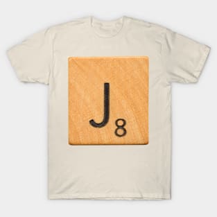 Scrabble Tile 'J' T-Shirt